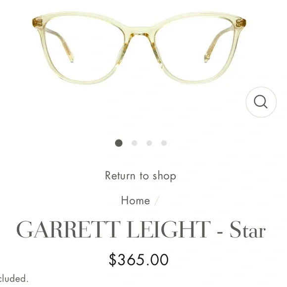 Garrett Leight eye glasses and sunglasses Star and Magician - Picture 5 of 12